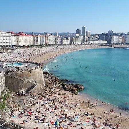 Lägenhet El Piso De Montse A Coruña