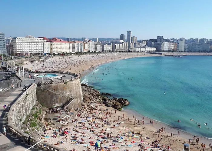 Lägenhet El Piso De Montse A Coruña